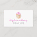 Search for desserts business cards Pink
