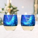 Search for fractals barware Blue