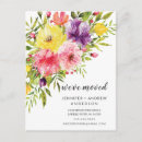 Search for pink moving announcement cards Floral