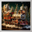 Search for christmas train posters Snow