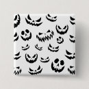Search for pumpkin faces badges Cute