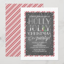Search for candy cane christmas invitations Modern