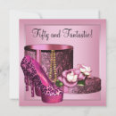 Search for womans 50th birthday invitations Pink