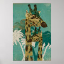 Search for blue giraffe art Chic
