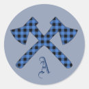 Search for two initial stickers Blue