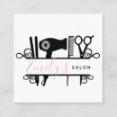 Search for script logo business cards Hair stylist