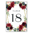 Search for gold floral table cards Geometric