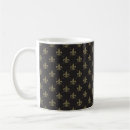 Search for fleur de lis mugs Gold