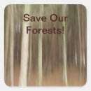 Search for forest conservation stickers Trees