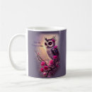 Search for pink owl mugs Bird