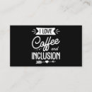 Search for special education business cards School