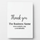 Search for business plaques Business thank you