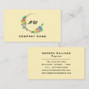 Search for hippie business cards Minimalist