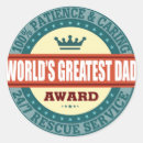 Search for world best dad stickers Daddy