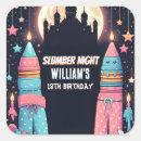 Search for birthday sleepover stickers Modern