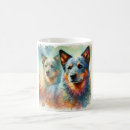 Search for australian cattle mugs Watercolor
