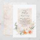 Search for coral anniversary invitations Modern