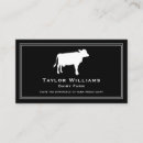 Search for farm animal business cards Meat