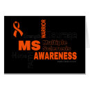 Search for multiple sclerosis warrior cards Orange