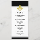 Search for white and gold menus Formal