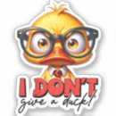 Search for angry duck stickers Animal