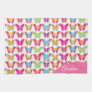 Search for multi colored tea towels Butterfly