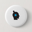 Search for headphones badges Blue
