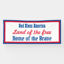 Search for god bless banners 4th of july