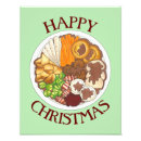 Search for christmas dinner posters Illustration