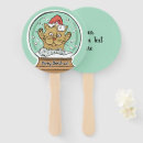 Search for christmas hand fans Cute