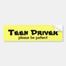 Search for teens bumper stickers New driver