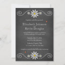 Search for rustic daisy wedding invitations Simple