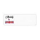 Search for london return address labels British