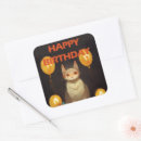 Search for celebration card stickers Cat