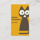 Search for triangle business cards Orange