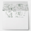 Search for sage green envelopes Elegant