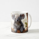 Search for gum leaf mugs Koala and gum leaves