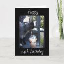 Search for funny 14th birthday cards For kids
