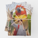 Search for parrot wrapping paper Animal