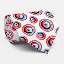 Search for circle design ties Red