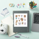 Search for cute puppy dog stickers Dachshund