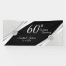 Search for 60th anniversary decoration banners Birthday