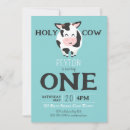 Search for holy cow 1st birthday invitations Country