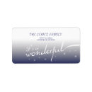 Search for wonder return address labels Elegant