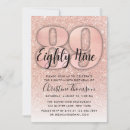 Search for 89th birthday invitations Gold