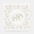 Search for toile napkins Safari animals