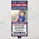 Search for baseball ticket invitations Party