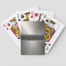 Search for aluminum playing cards Metal