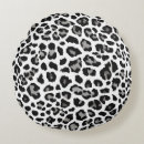 Search for snow leopards cushions White