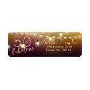Search for party lights return address labels Gold